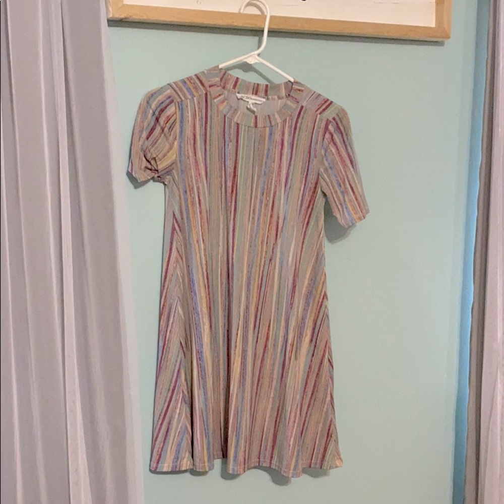 Multicolor BCBG mini dress XS